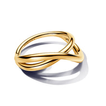 Load image into Gallery viewer, Organically Shaped Infinity Ring