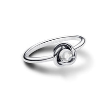 Load image into Gallery viewer, April Birthstone Eternity Circle Ring