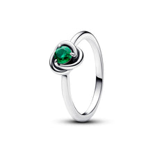 Load image into Gallery viewer, May Birthstone Eternity Circle Ring