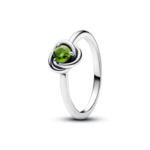 Load image into Gallery viewer, August Birthstone Eternity Circle Ring