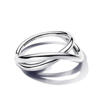 Load image into Gallery viewer, Organically Shaped Infinity Ring