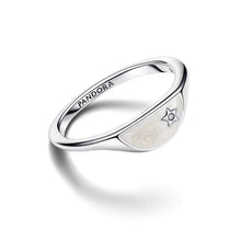 Load image into Gallery viewer, Pandora ME Halved Enamel Signet Ring