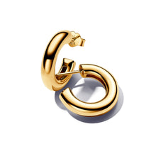 Load image into Gallery viewer, Round Open Hoop Earrings