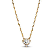 Load image into Gallery viewer, Sparkling Heart Collier Necklace