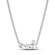 Load image into Gallery viewer, Sparkling Handwritten Love Collier Necklace