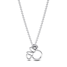 Load image into Gallery viewer, Disney Minnie Mouse Silhouette Collier Necklace
