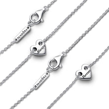 Load image into Gallery viewer, Forever & Always Splittable Heart Collier Necklaces