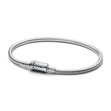 Load image into Gallery viewer, Pandora Moments Sliding Magnetic Clasp Snake Chain Bracelet