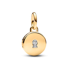 Load image into Gallery viewer, Openable & Engravable Love Locket Dangle Charm
