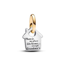 Load image into Gallery viewer, Two-tone Grandma's House Dangle Charm