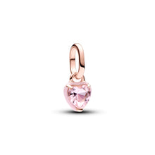 Load image into Gallery viewer, Pandora ME Pink Chakra Heart Mini Dangle Charm