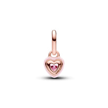 Load image into Gallery viewer, Pandora ME Pink Chakra Heart Mini Dangle Charm