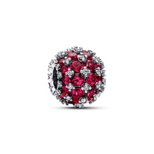 Load image into Gallery viewer, Sparkling Pavé Round Pink Charm