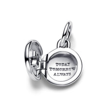 Load image into Gallery viewer, Openable & Engravable Love Locket Dangle Charm