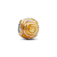 Load image into Gallery viewer, Yellow Rose in Bloom Charm