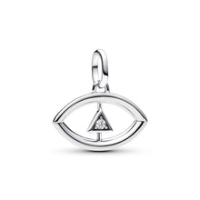 Load image into Gallery viewer, Pandora ME Evil Eye Medallion Charm