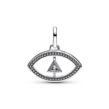 Load image into Gallery viewer, Pandora ME Evil Eye Medallion Charm