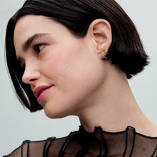 Load image into Gallery viewer, Double Huggie Hoop Earrings