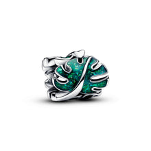 Load image into Gallery viewer, Green Monstera Leaves Charm