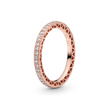 Load image into Gallery viewer, Sparkle & Hearts Ring