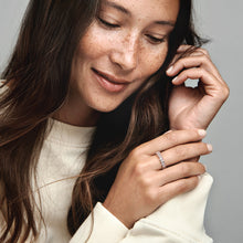 Load image into Gallery viewer, Alternating Sparkling Band Ring