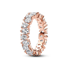 Load image into Gallery viewer, Alternating Sparkling Band Ring