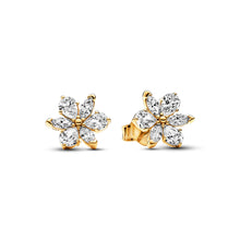 Load image into Gallery viewer, Sparkling Herbarium Cluster Stud Earrings