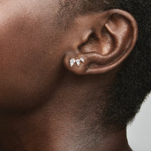Load image into Gallery viewer, Sparkling Pear Stud Earrings
