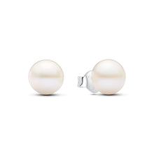 Load image into Gallery viewer, Treated Freshwater Cultured Pearl 7mm Stud Earrings