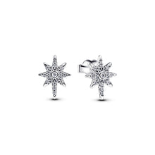 Load image into Gallery viewer, Sparkling North Star Stud Earrings