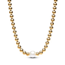 Load image into Gallery viewer, Treated Freshwater Cultured Pearl & Beads Collier Necklace