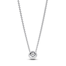 Load image into Gallery viewer, Sparkling Round Halo Pendant Collier Necklace