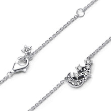 Load image into Gallery viewer, Sparkling Moon & Star Collier Necklace
