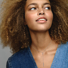 Load image into Gallery viewer, Pandora Timeless Pavé Prism Drop Necklace