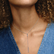 Load image into Gallery viewer, Pandora Timeless Pavé Prism Drop Necklace