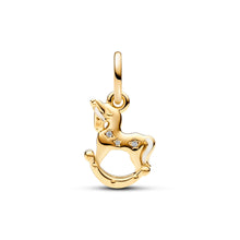 Load image into Gallery viewer, Rocking Unicorn Dangle Charm