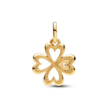 Load image into Gallery viewer, Pandora ME Heart Four-leaf Clover Medallion Charm