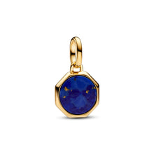 Load image into Gallery viewer, Blue Engravable Mini Medallion Charm