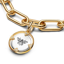 Load image into Gallery viewer, Bee Medallion Charm
