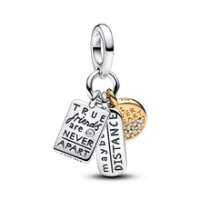Load image into Gallery viewer, Friendship Triple Dangle Charm