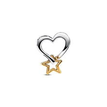 Load image into Gallery viewer, Lucky Star & Heart Charm
