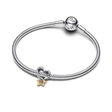 Load image into Gallery viewer, Lucky Star & Heart Charm
