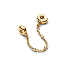 Load image into Gallery viewer, Triple Clear Stone Safety Chain