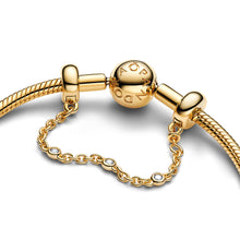 Load image into Gallery viewer, Triple Clear Stone Safety Chain