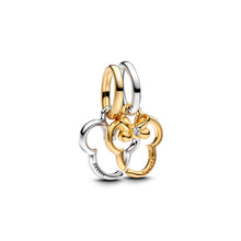Load image into Gallery viewer, Disney Mickey Mouse & Minnie Mouse Splittable Dangle Charm