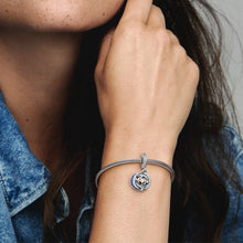 Load image into Gallery viewer, Two-tone Shooting Star Double Dangle Charm