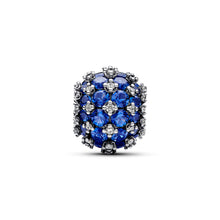 Load image into Gallery viewer, Sparkling Pavé Round Blue Charm