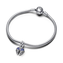 Load image into Gallery viewer, Sparkling Splitable Angel Wings Dangle Charm