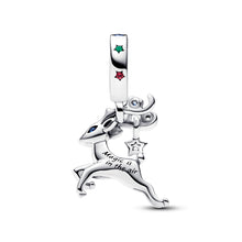 Load image into Gallery viewer, Magical Christmas Reindeer Dangle Charm