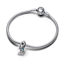 Load image into Gallery viewer, Space Love Rocket Charm